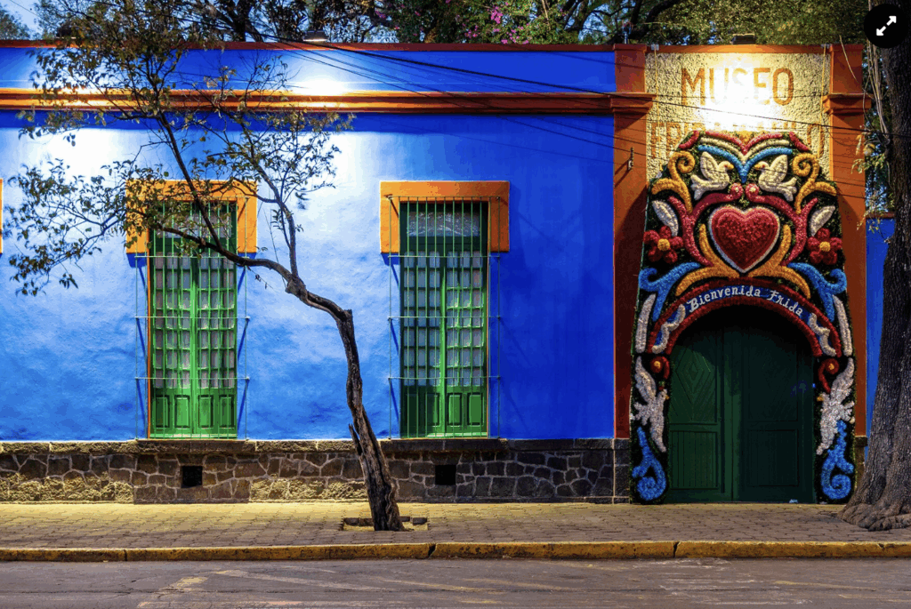 Blue House in Mexico City